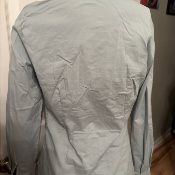 BCBG Maxazria vintage tuxedo style shirt M - Picture 4 of 6